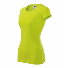 Malfini 141 Malfini Glance női póló Lime - 2XL