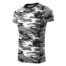 Malfini 144 Malfini Camouflage terepszínű unisex póló szürke terepszín - 3XL