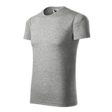Malfini 145 Malfini Element póló unisex sötétszürke melírozott - 3XL munkaruha