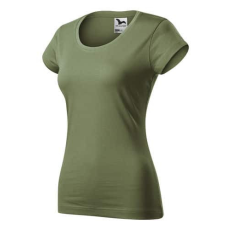 Malfini 161 Malfini Viper környakas női póló khaki - XL