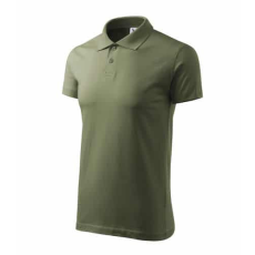 Malfini 202 Malfini Single J. Férfi galléros póló khaki
