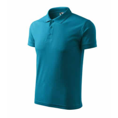 Malfini 203 Malfini Férfi Galléros Pique Póló sötét türkiz - 2XL