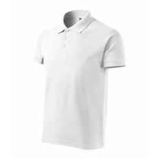 Malfini 215 Malfini Cotton Heavy férfi galléros póló Fehér - L