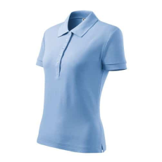 Malfini 216 Malfini Cotton Heavy női galléros póló égszínkék - 2XL
