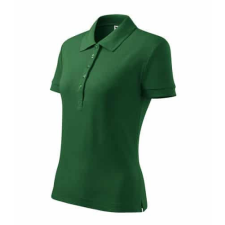 Malfini 216 Malfini Cotton Heavy női galléros póló üvegzöld - XL munkaruha