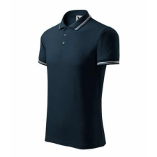 Malfini 219 Malfini Férfi Urban galléros póló tengerészkék - 2XL munkaruha