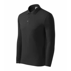 Malfini 221 Malfini Pique Polo LS galléros férfi póló ébenszürke