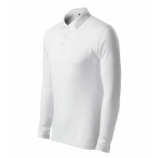 Malfini 221 Malfini Pique Polo LS galléros férfi póló Fehér - 3XL