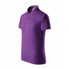 Malfini 222 Malfini Pique Polo galléros gyerek póló lila - 146 cm/10 éves munkaruha