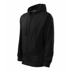 Malfini 410 Malfini Trendy Zipper férfi pulóver Fekete - 2XL