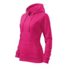 Malfini 411 Malfini Trendy Zipper női pulóver bíborszín - XL munkaruha