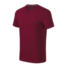 MALFINI, a.s. Action V-neck póló férfi garnet M férfi póló