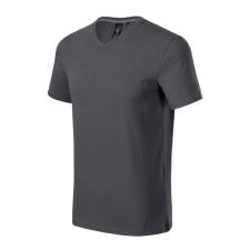 MALFINI, a.s. Action V-neck póló férfi light anthracite 2XL férfi póló