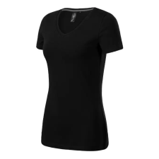 MALFINI, a.s. Action V-neck póló női fekete M női póló
