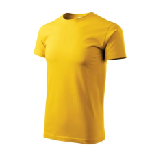 MALFINI, a.s. Basic póló férfi sárga 5XL férfi póló