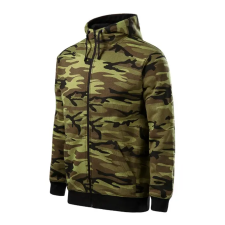 MALFINI, a.s. Camo Zipper felső férfi zöld terepszín S férfi pulóver, kardigán