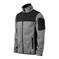 MALFINI, a.s. Casual softshell kabát férfi knit light gray S