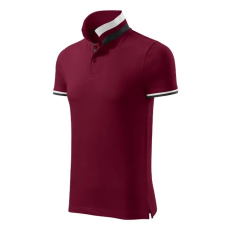 MALFINI, a.s. Collar Up galléros póló férfi garnet M