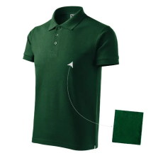 MALFINI, a.s. Cotton galléros póló férfi dark green 2XL