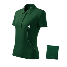 MALFINI, a.s. Cotton galléros póló női dark green 2XL női póló
