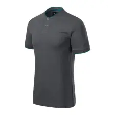 MALFINI, a.s. Diamond galléros póló férfi light anthracite 3XL férfi póló