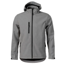 MALFINI, a.s. Performance softshell kabát férfi sötétszürke melírozott 3XL