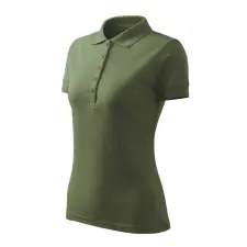 MALFINI, a.s. Pique Polo Free galléros póló női khaki XL női póló