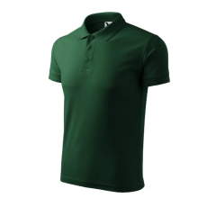 MALFINI, a.s. Pique Polo galléros póló férfi dark green S