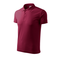 MALFINI, a.s. Pique Polo galléros póló férfi garnet 3XL