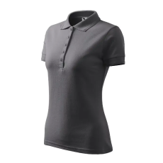 MALFINI, a.s. Pique Polo galléros póló női acélszürke 2XL