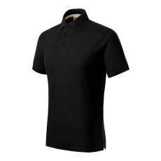 MALFINI, a.s. Prime (GOTS) galléros póló férfi fekete 2XL