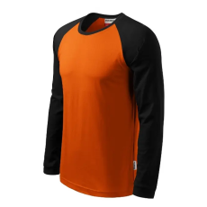 MALFINI, a.s. Street LS póló unisex narancssárga M