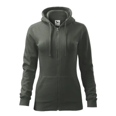 MALFINI, a.s. Trendy Zipper felső női sötét palakő S
