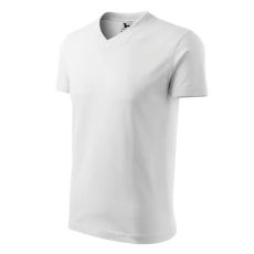 MALFINI, a.s. V-neck póló unisex fehér L