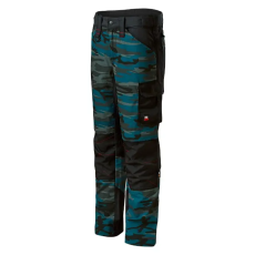 MALFINI, a.s. Vertex Camo munkanadrág férfi camouflage petrol 62