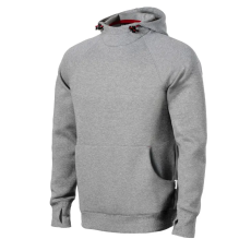 MALFINI, a.s. Vertex Hoodie felső férfi sötétszürke melírozott 2XL