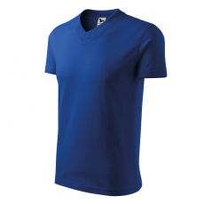 Malfini ADL102 V-nyakú póló (királykék, 3XL) Malfini