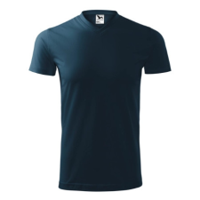 Malfini ADL111 HEAVY V-nyakú póló (tengerkék, XL) Malfini munkaruha