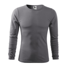 Malfini ADL119 FIT-T Hosszú ujjú férfi póló (acélszürke, XL) Malfini munkaruha
