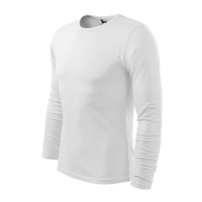 Malfini ADL119 FIT-T Hosszú ujjú férfi póló (fehér, M) Malfini munkaruha