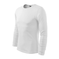 Malfini ADL119 FIT-T Hosszú ujjú férfi póló (fehér, XL) Malfini