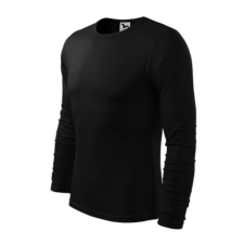 Malfini ADL119 FIT-T Hosszú ujjú férfi póló (fekete, XXL) Malfini munkaruha