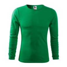Malfini ADL119 FIT-T Hosszú ujjú férfi póló (fűzöld, L) Malfini