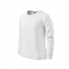 Malfini ADL121 FIT-T Hosszú ujjú gyerek póló (fehér, 110 cm/4 éves) Malfini