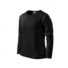 Malfini ADL121 FIT-T Hosszú ujjú gyerek póló (fekete, 158 cm/12 éves) Malfini