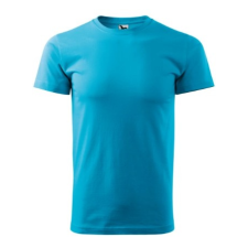 Malfini ADL129 BASIC Férfi póló (türkiz, 4XL) Malfini munkaruha