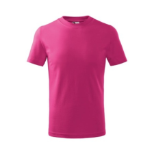Malfini ADL138 BASIC Gyerek póló (málna, 134 cm/8 éves) Malfini gyerek póló