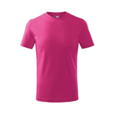 Malfini ADL138 BASIC Gyerek póló (málna, 146 cm/10 éves) Malfini