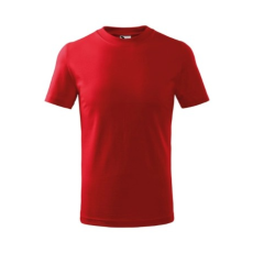 Malfini ADL138 BASIC Gyerek póló (piros, 122 cm/6 éves) Malfini