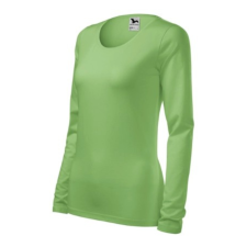 Malfini ADL139 SLIM Hosszú ujjú női póló (borsózöld, XL) Malfini munkaruha